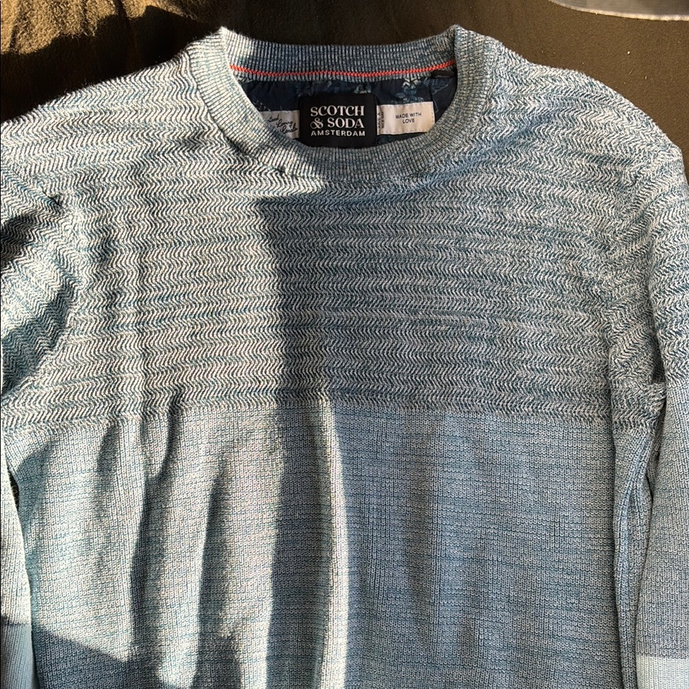 Scotch & Soda Blue Sweater
